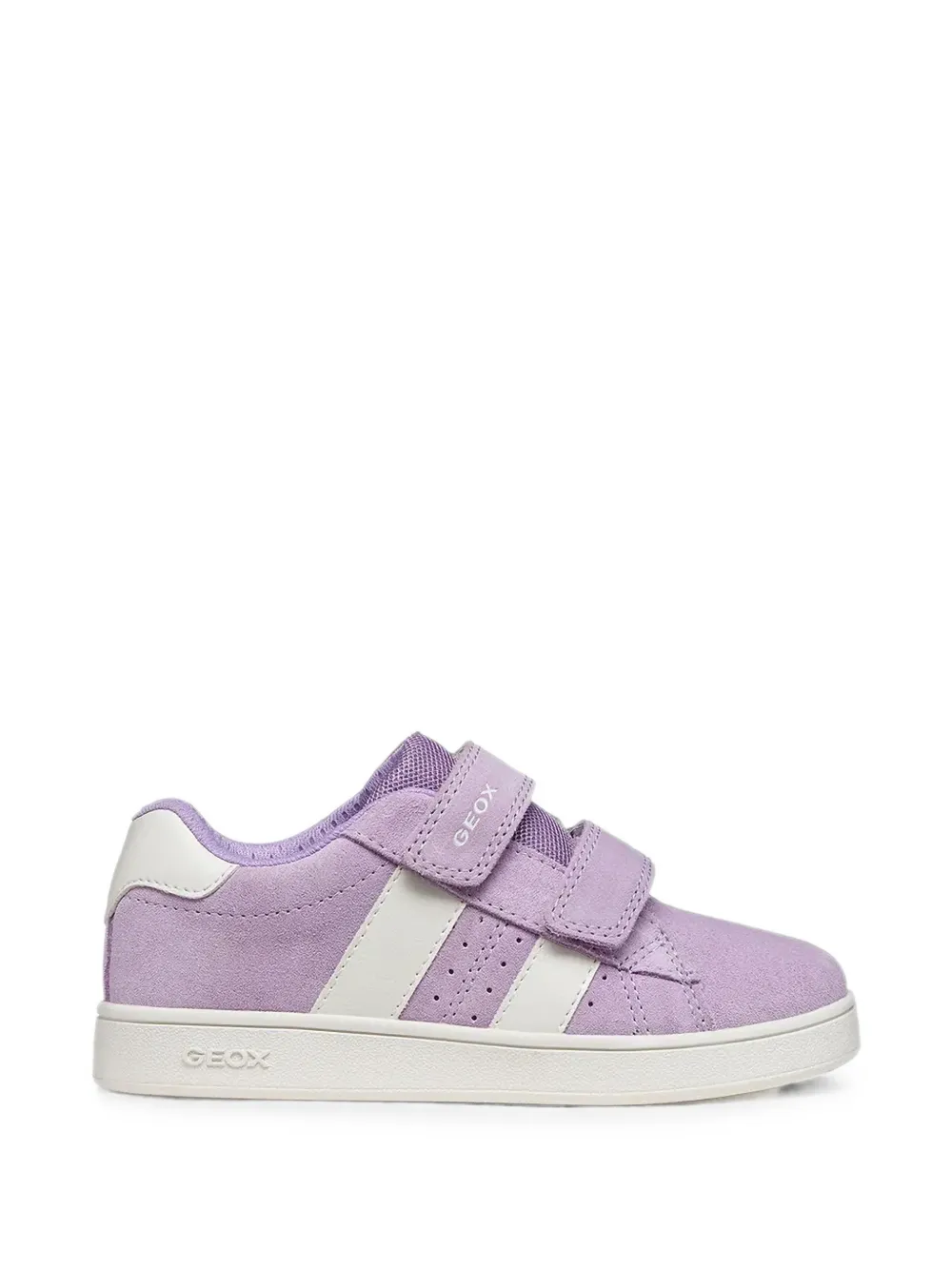 Geox Kids Eclyper touch-strap sneakers Paars