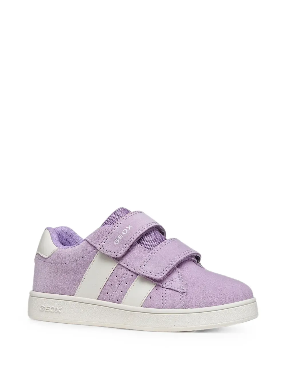 Geox Kids Eclyper touch-strap sneakers Paars