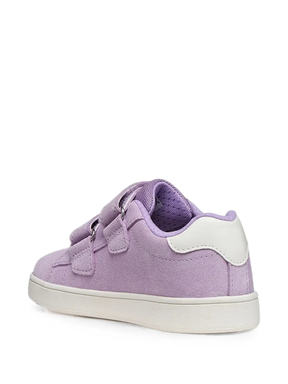 Geox Kids Eclyper touch-strap sneakers Paars