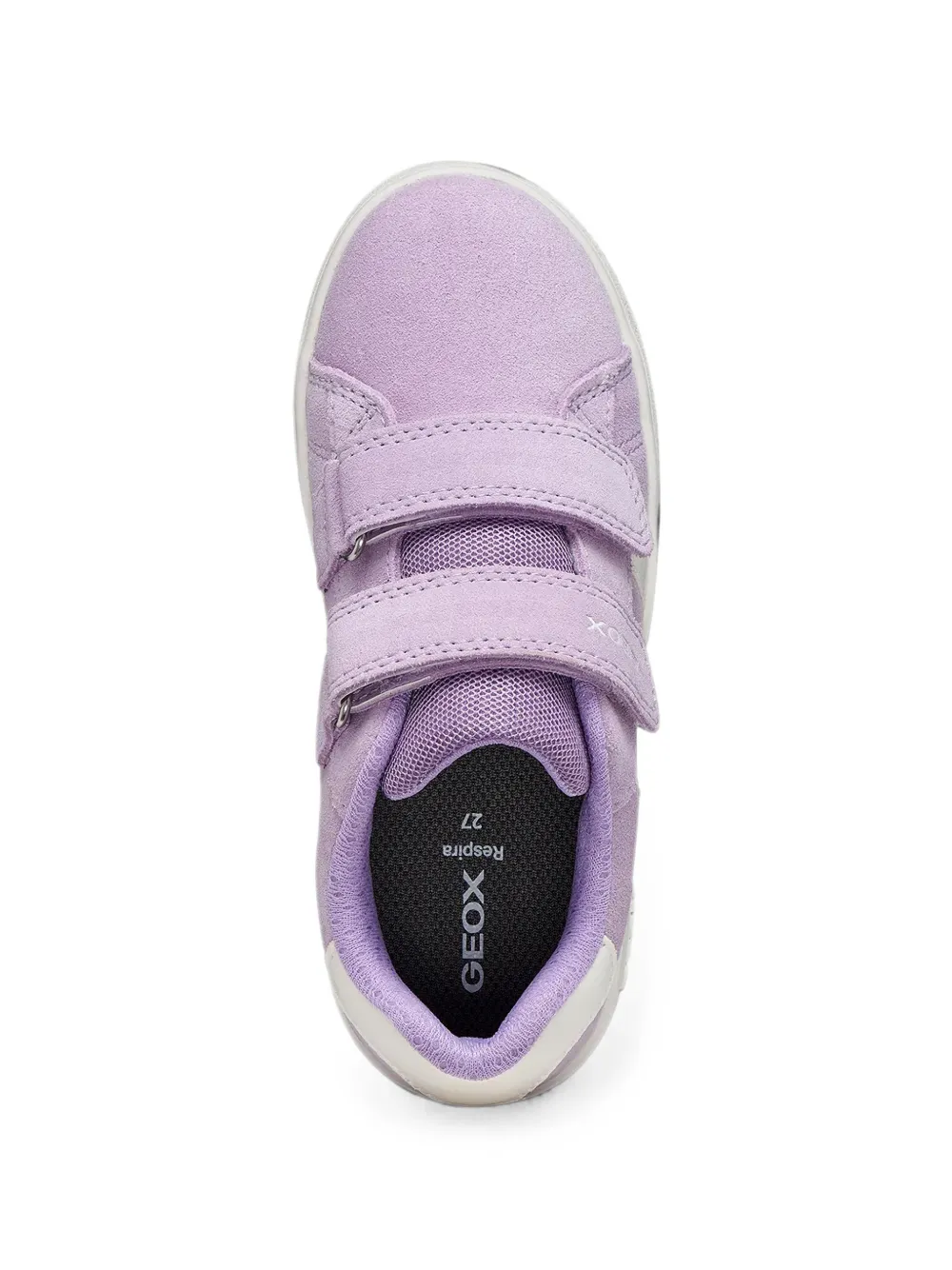 Geox Kids Eclyper touch-strap sneakers Paars