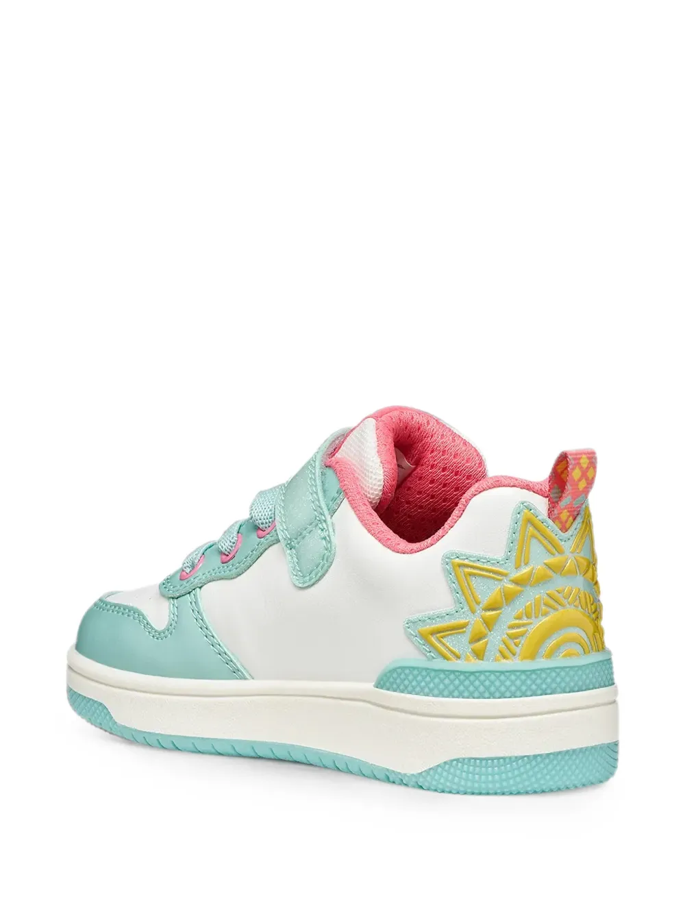 Geox Kids Moana touch-strap sneakers Wit