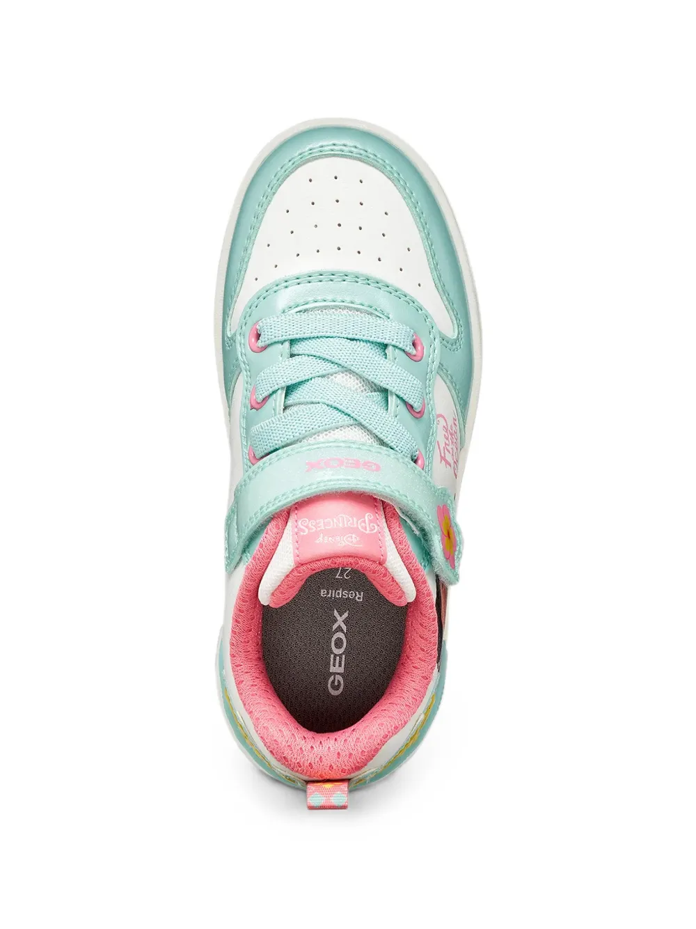 Geox Kids Moana touch-strap sneakers Wit