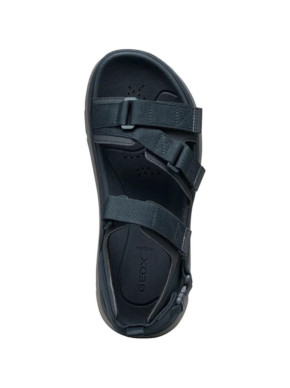 Geox Sandalen met klittenband Blauw