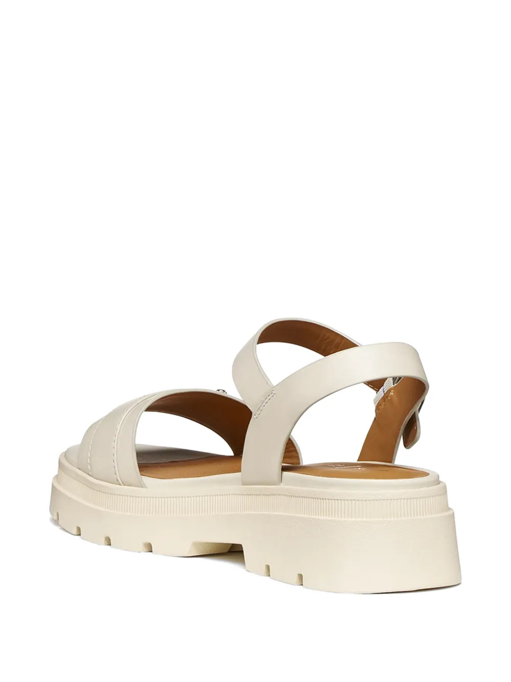 Geox buckle-fastening chunky-sole sandals Beige