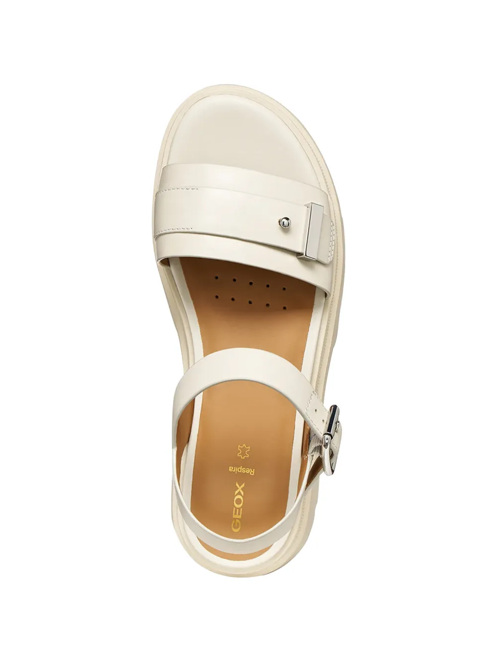 Geox buckle-fastening chunky-sole sandals Beige