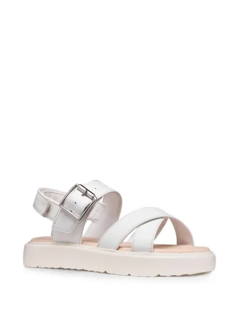 Geox Kids Kodette buckle-fastening crossover-strap sandals