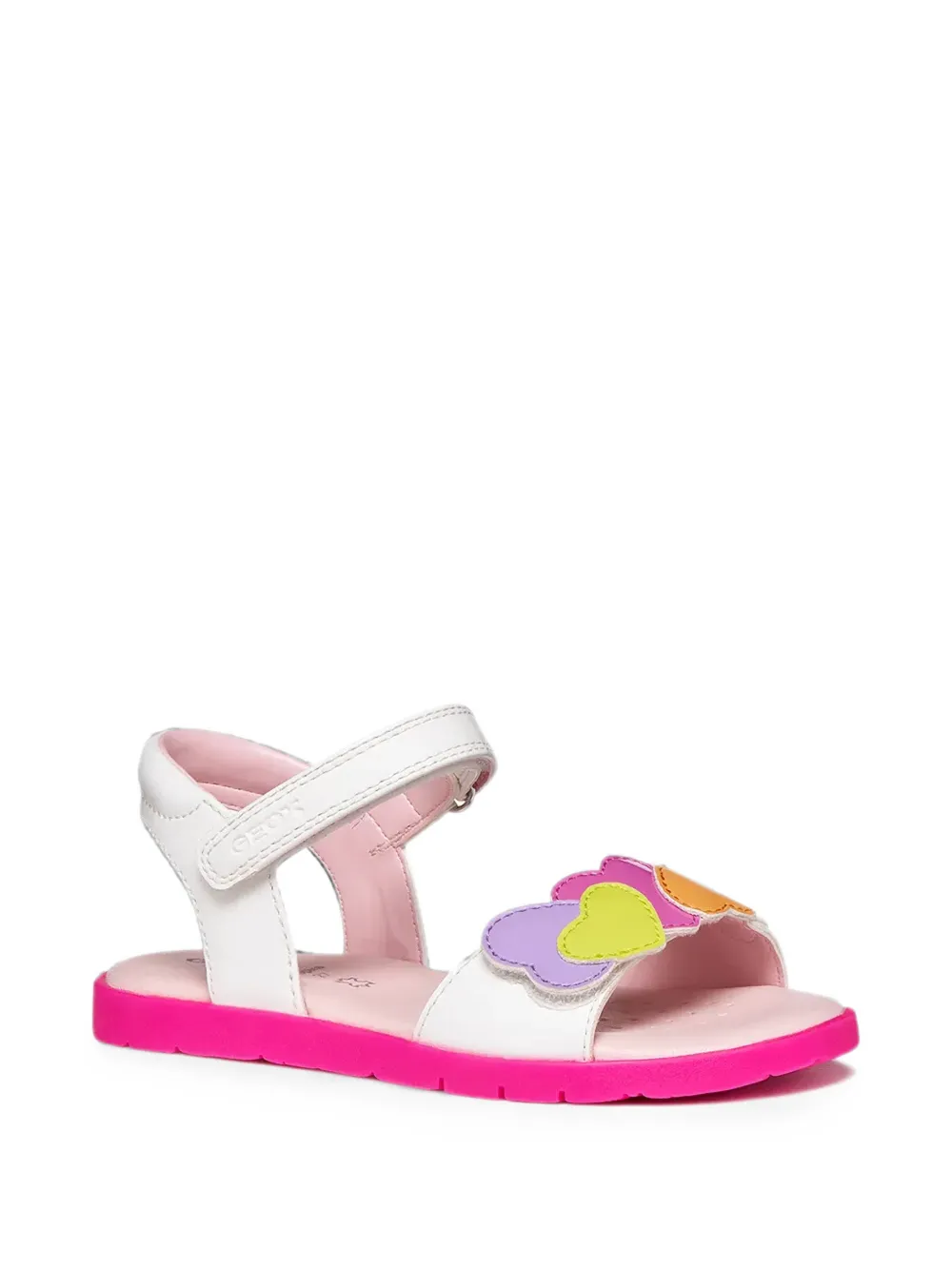 Geox Kids Joyfoot touch-strap sandals - Bianco