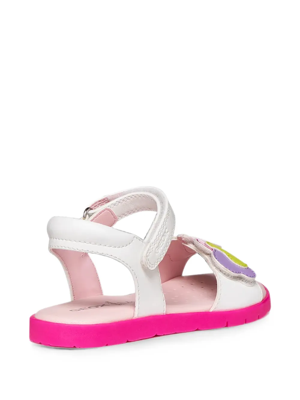 Geox Kids Joyfoot sandalen met klittenband Wit