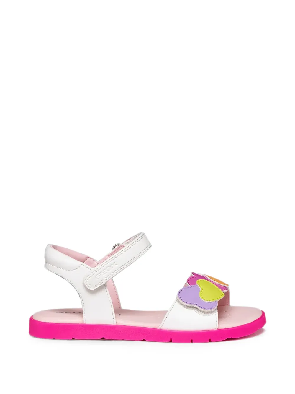 Geox Kids Joyfoot sandalen met klittenband Wit