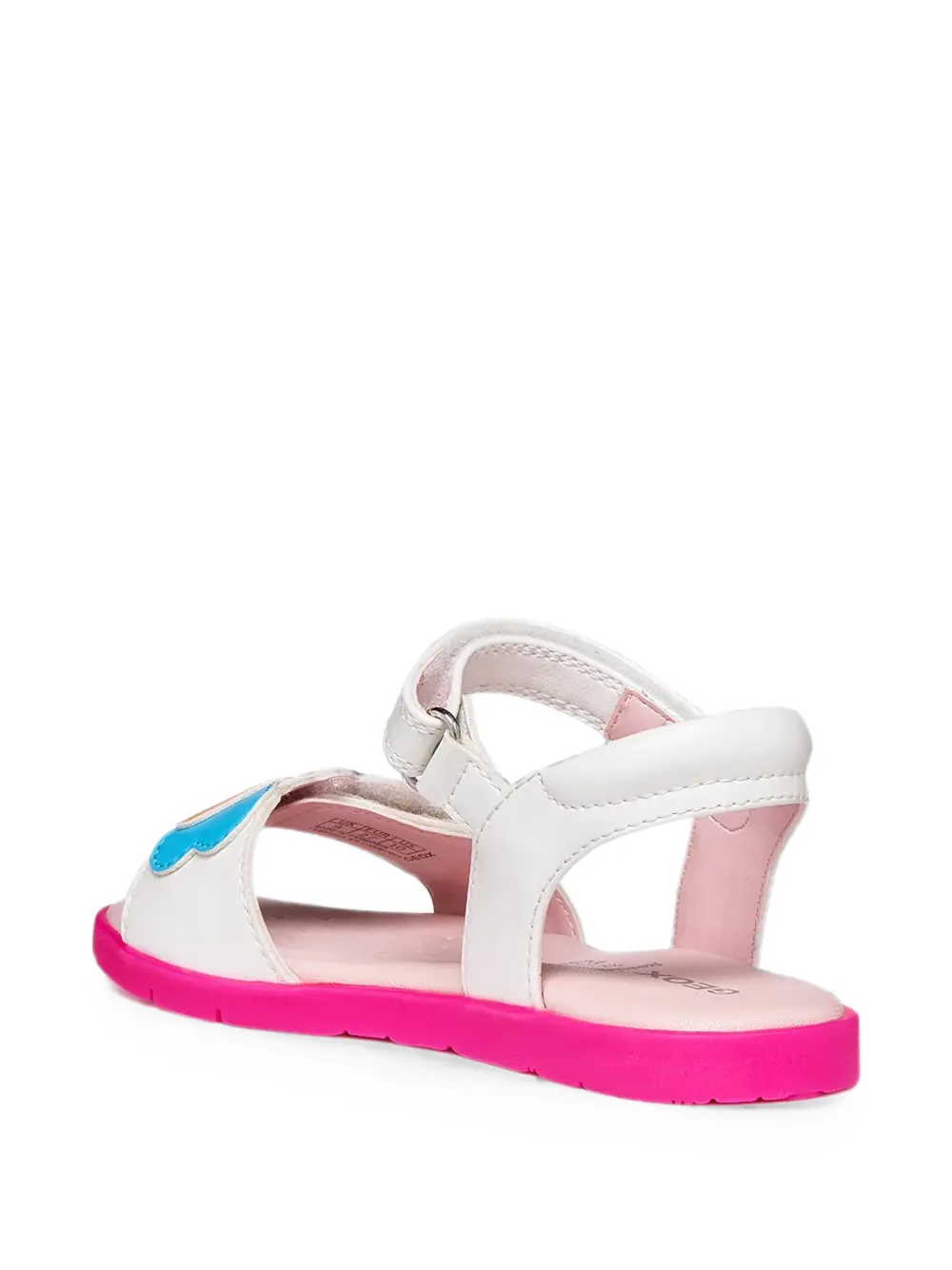Geox Kids Joyfoot sandalen met klittenband Wit