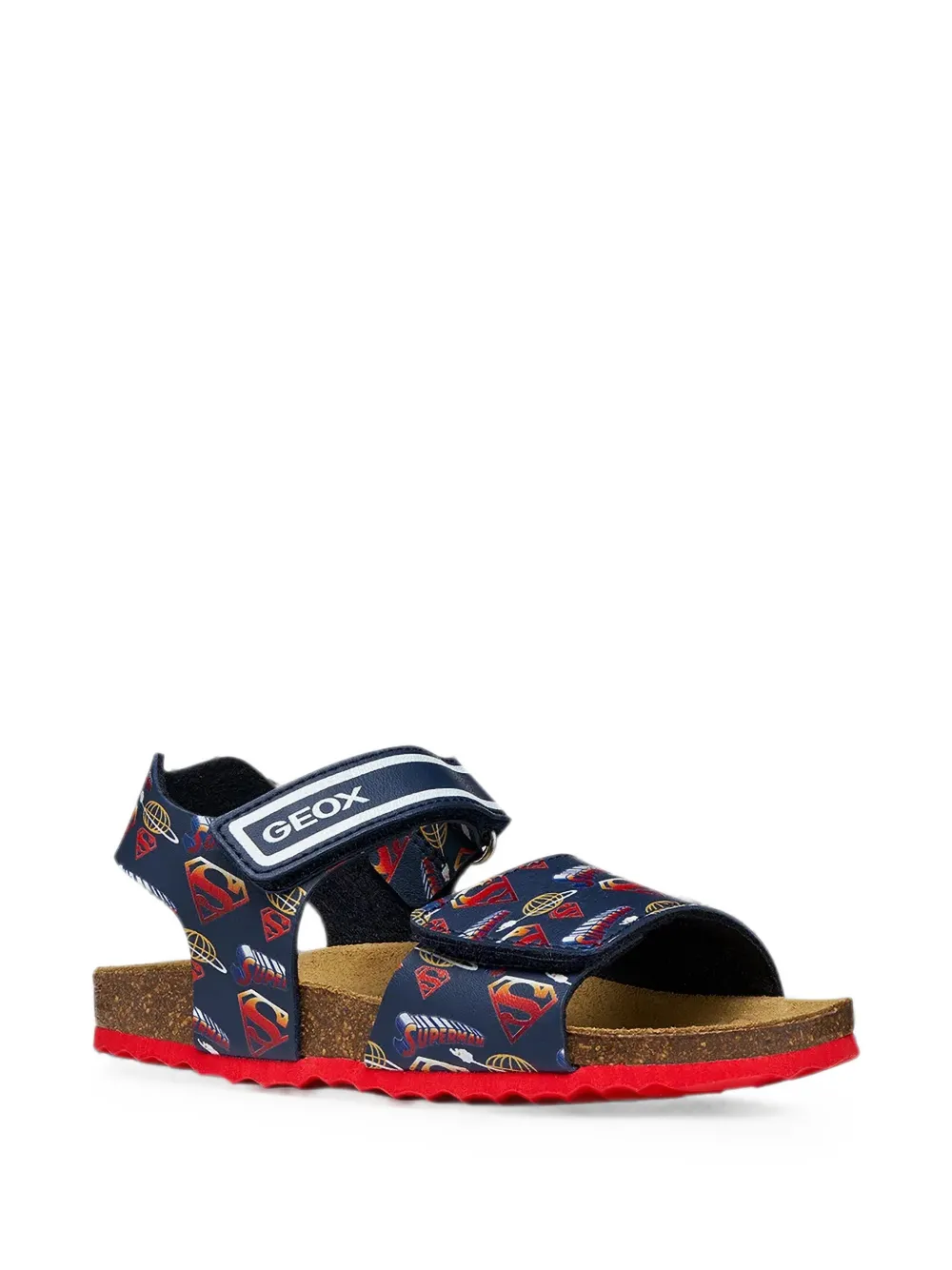 Geox Kids Ghita Super -print touch-strap sandals Blauw