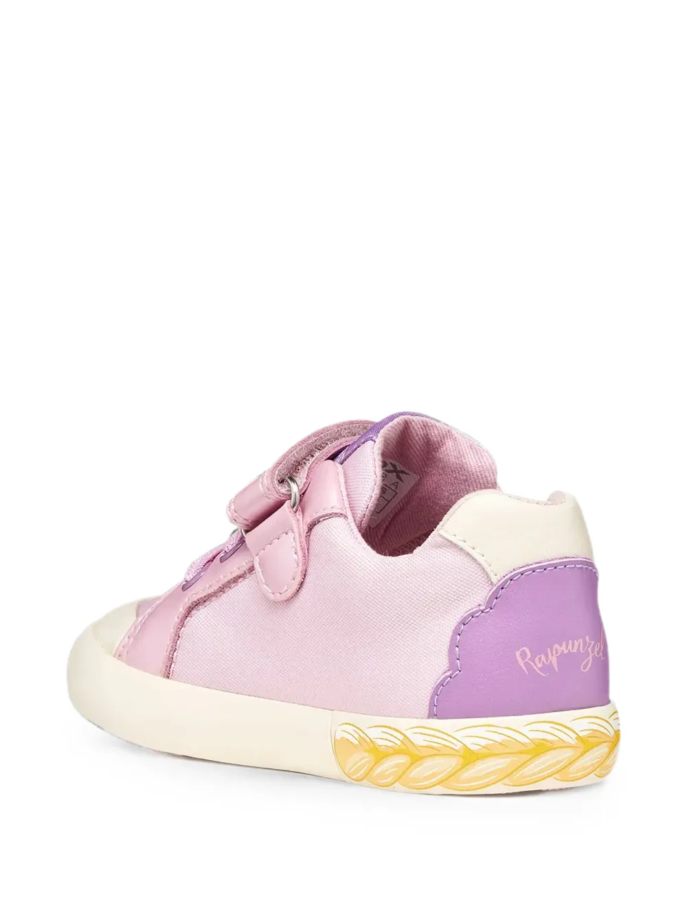 Geox Kids x Disney Gisli Rapunzel-print sneakers Roze