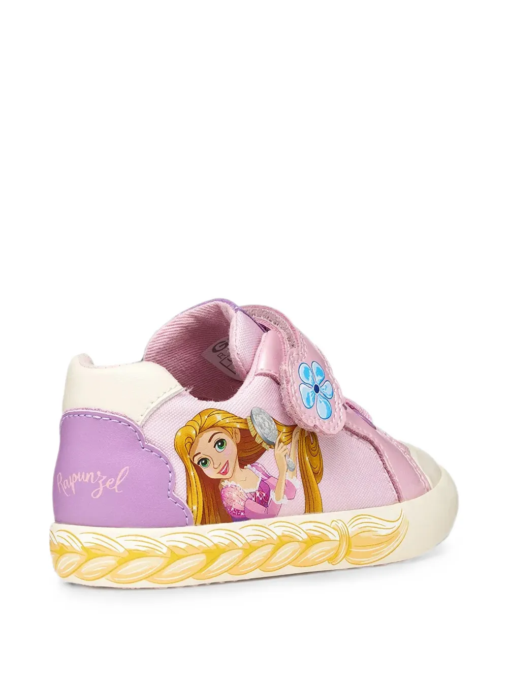 Geox Kids x Disney Gisli Rapunzel-print sneakers Roze