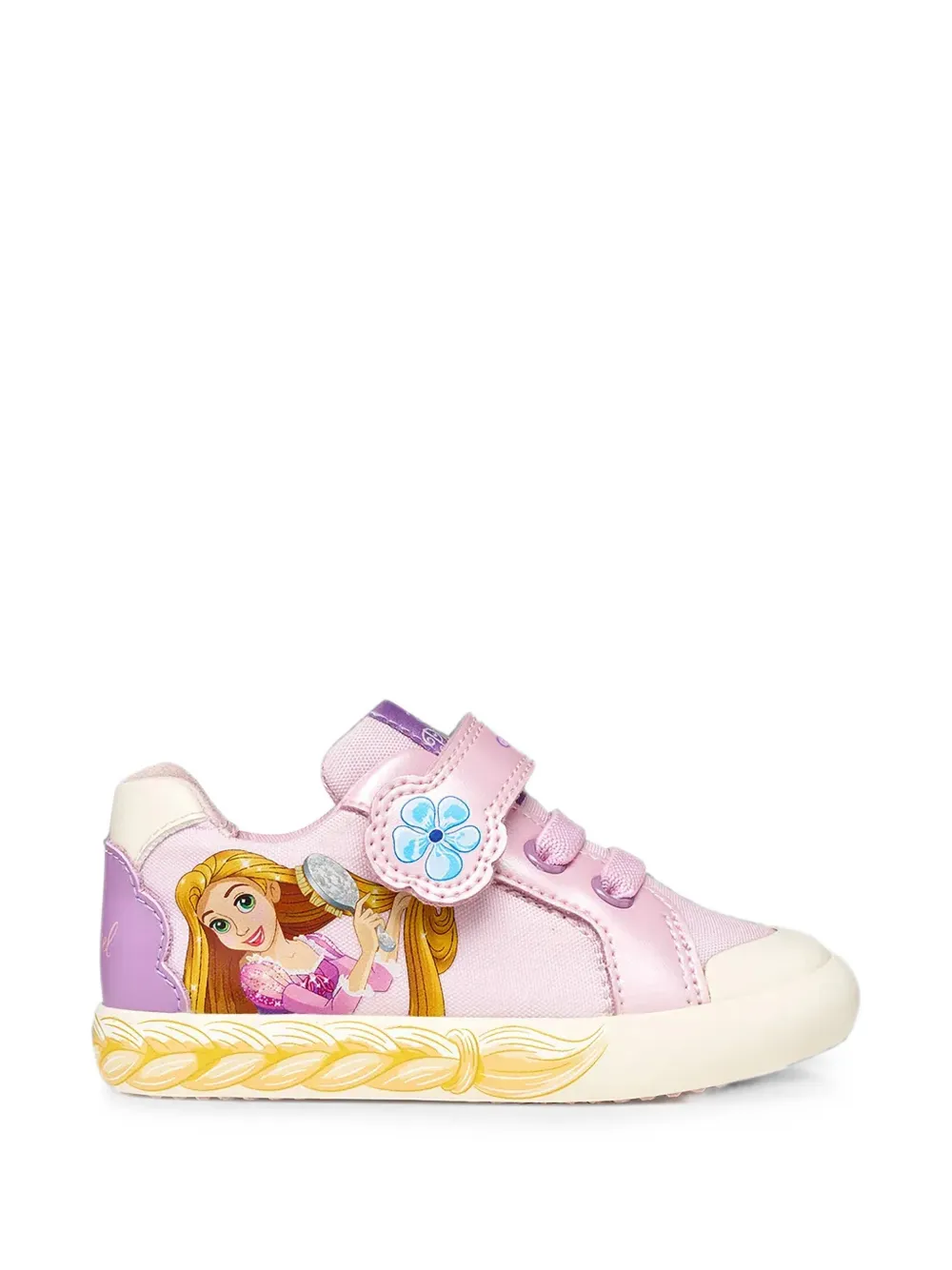 Geox Kids x Disney Gisli Rapunzel-print sneakers Roze