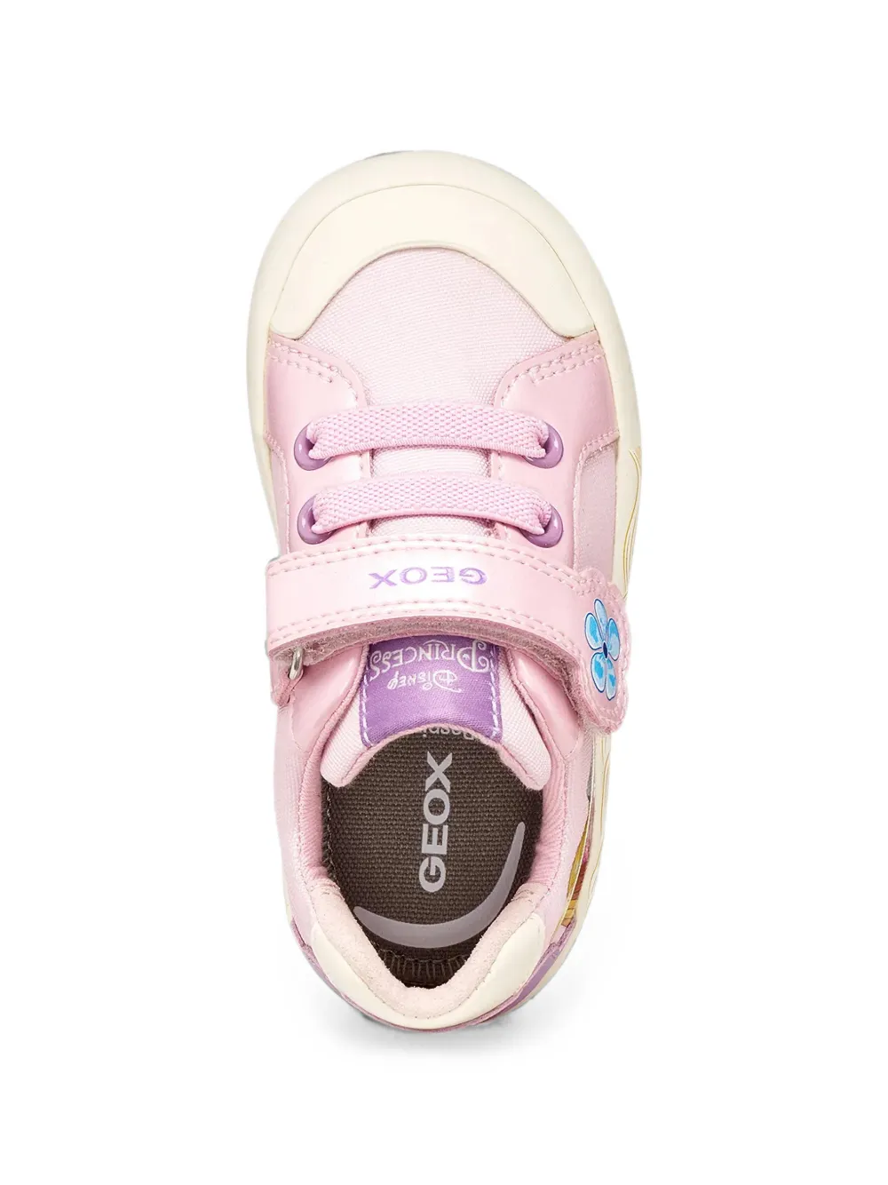 Geox Kids x Disney Gisli Rapunzel-print sneakers Roze