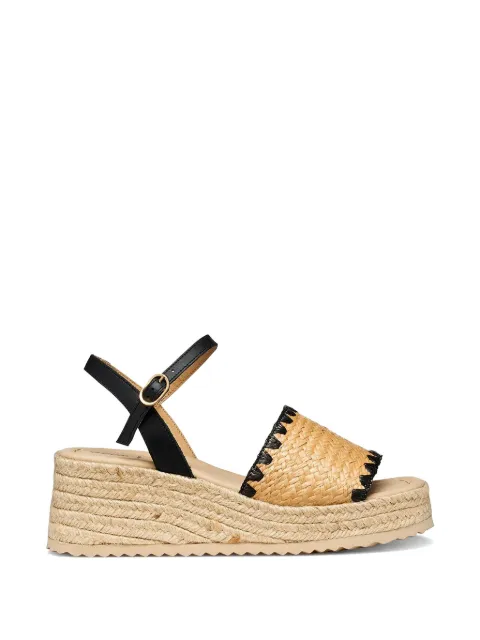 Geox woven platform espadrilles