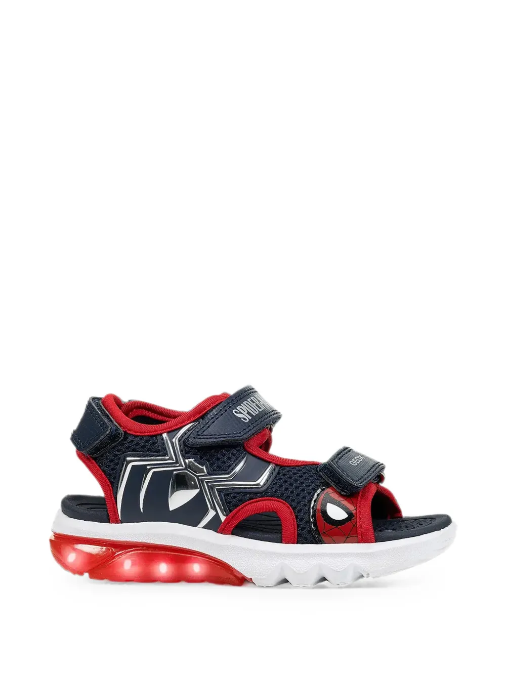 Geox Kids Spider-Man touch-strap sandals Blauw