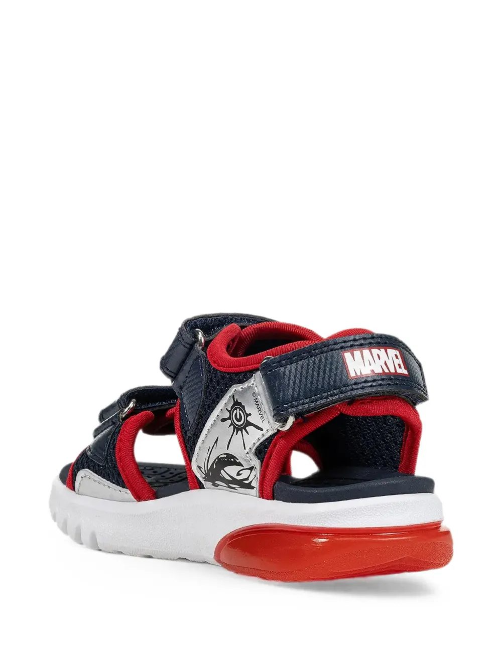 Geox Kids Spider-Man touch-strap sandals Blauw