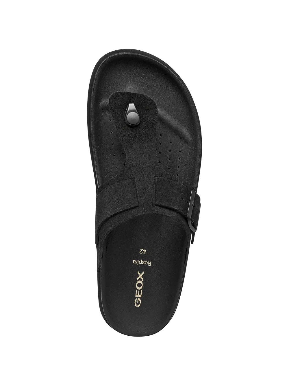 Geox Sandalen met gespsluiting Zwart