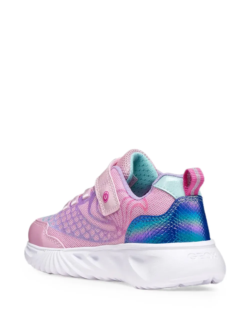 Geox Kids Assister touch-strap sneakers Roze