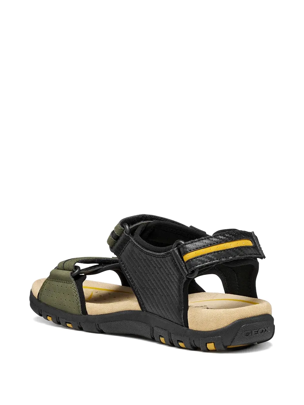 Geox Sandalen met klittenband Groen