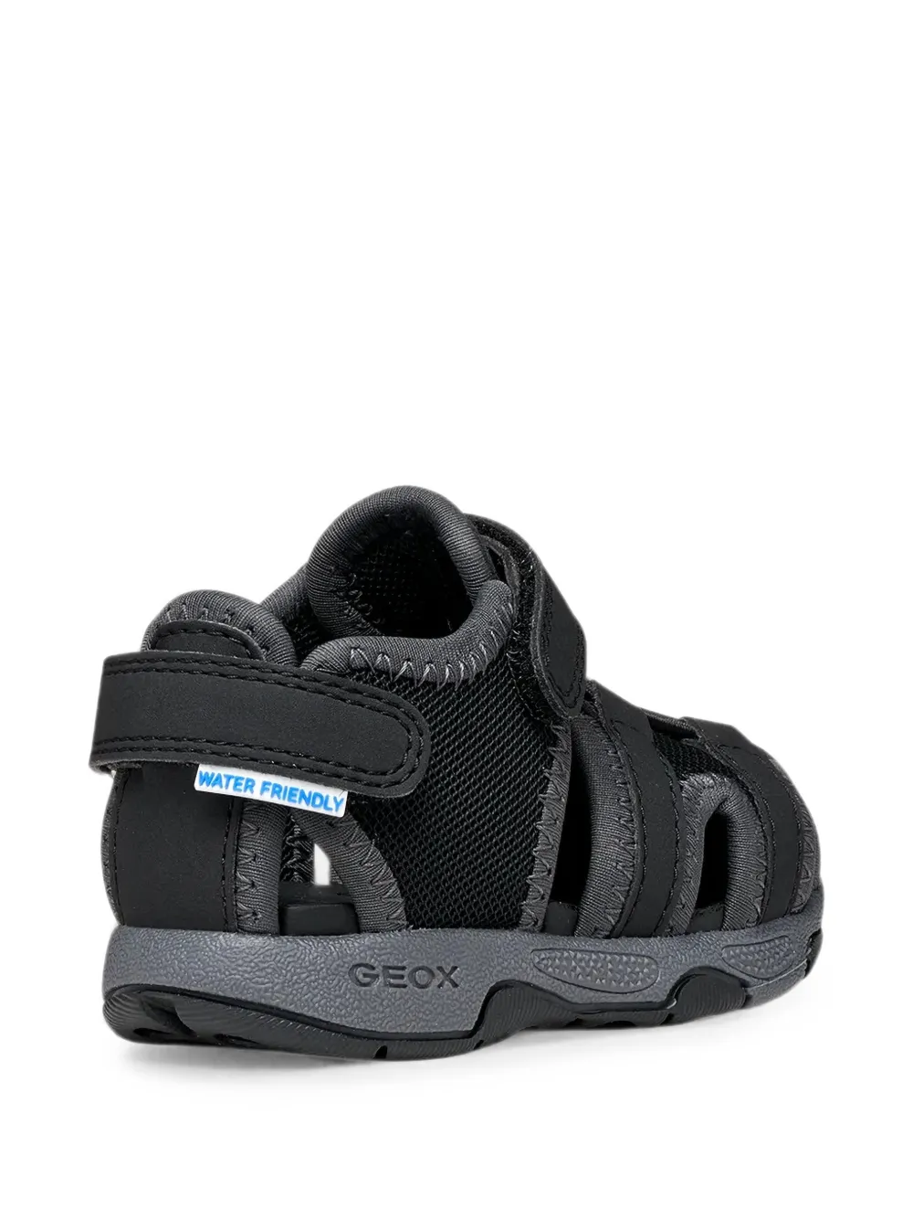 Geox Kids Multy touch-strap sandals Zwart