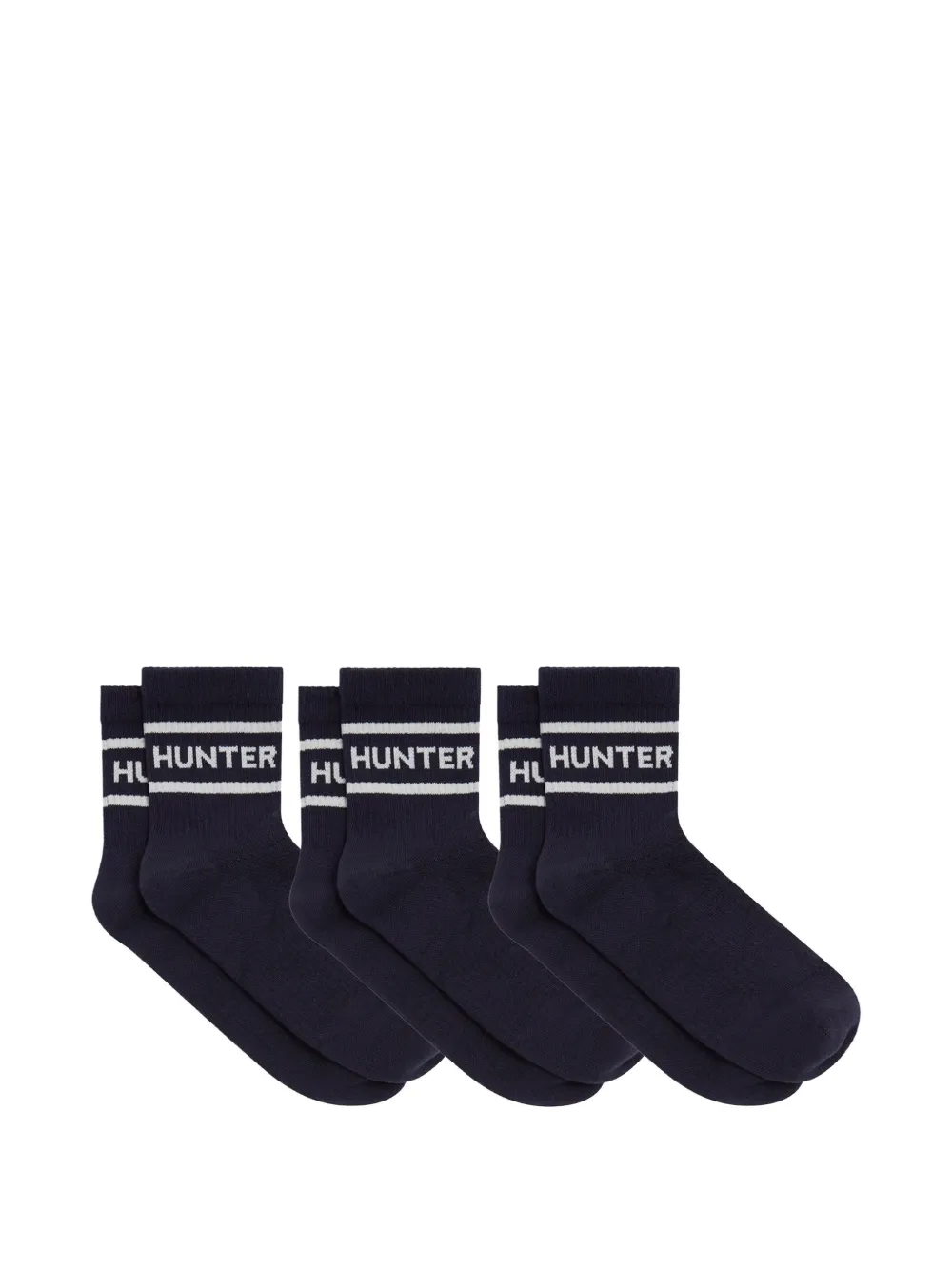 Hunter Heritage Socken mit Logo-Print (6er-Set) - Blau