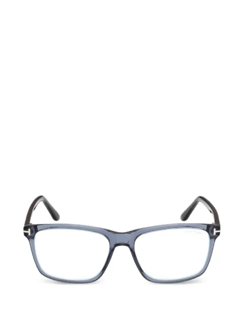 TOM FORD Eyewear T-logo rectangle-frame glasses
