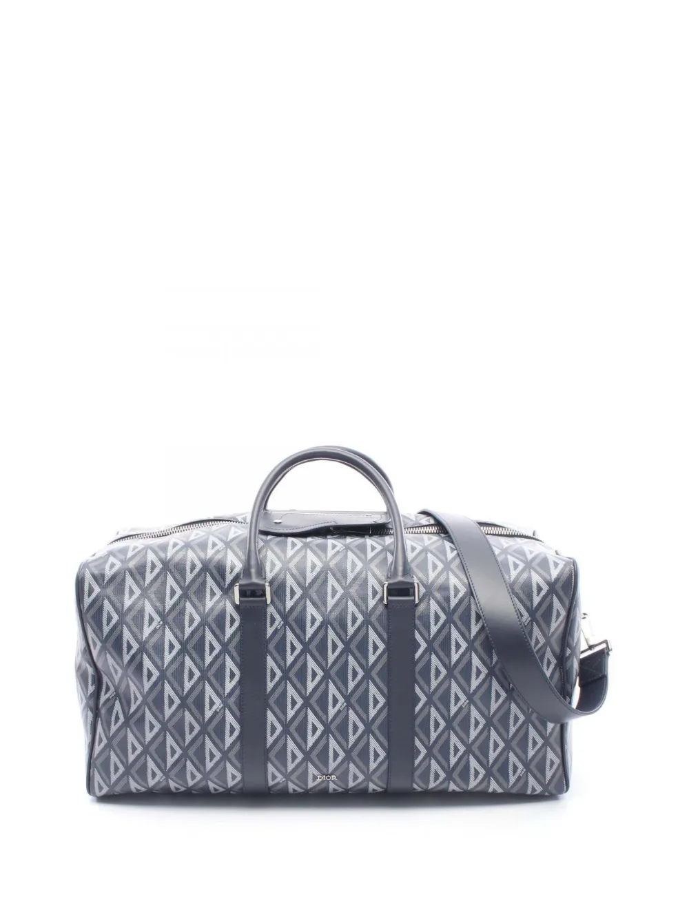 Christian Dior Pre-Owned 2021-2026 CD Diamond Coated Canvas Lingot 50 travel bag - Blau