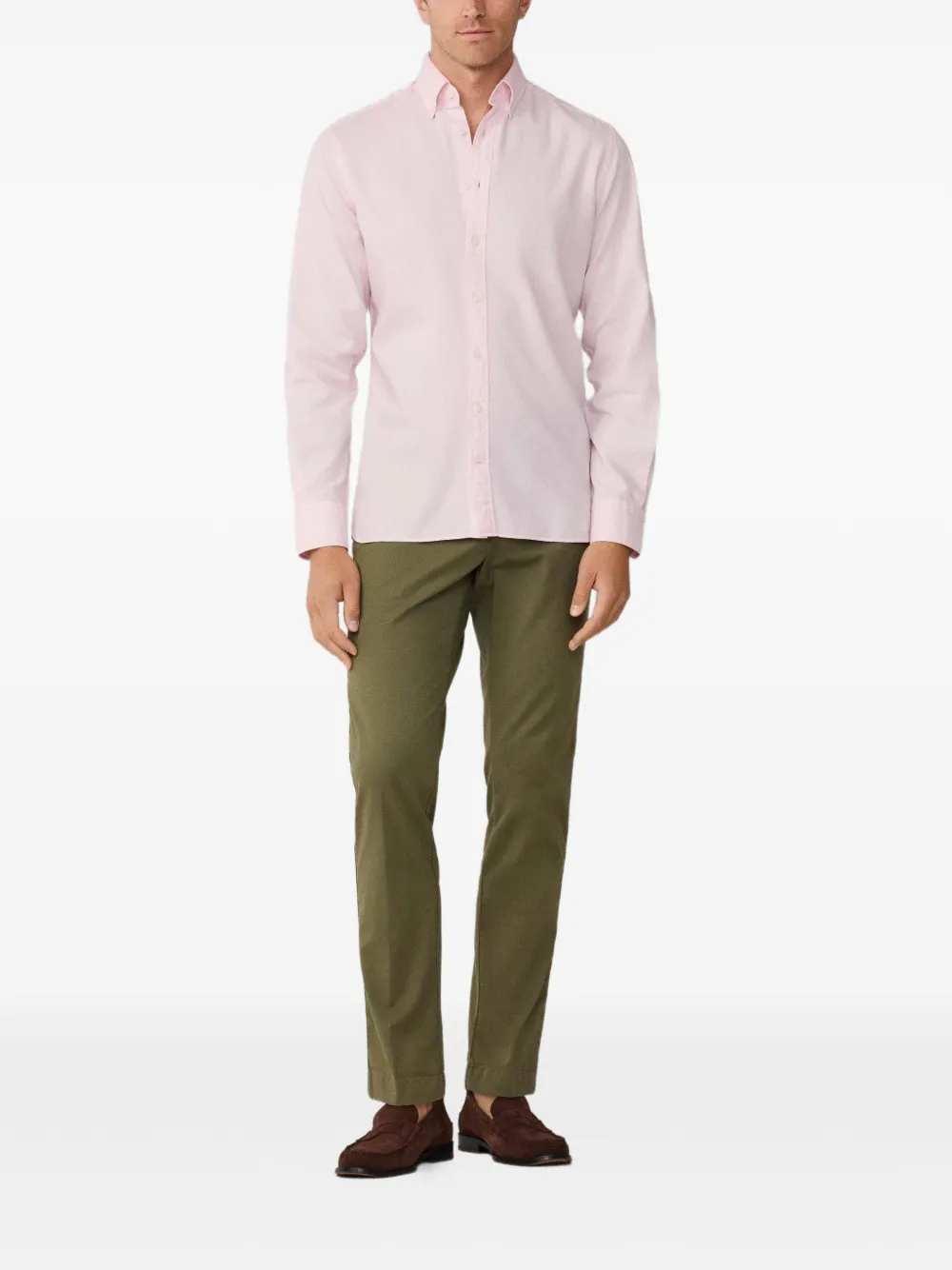 Hackett London Kensington slim-fit chino Groen