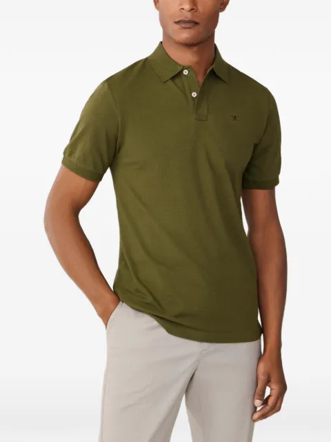 Hackett London logo-embroidered slim-fit polo shirt
