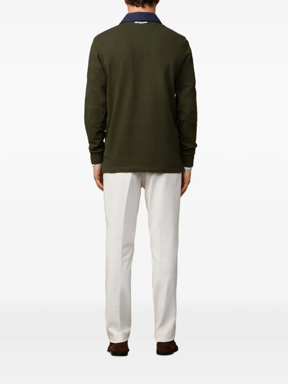Hackett London Peaks Rugby poloshirt Groen