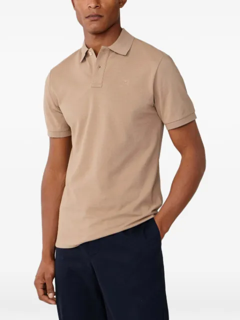 Hackett London embroidered-logo slim-fit polo shirt