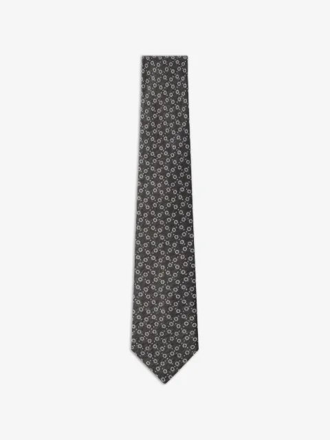 Hackett London corbata Natte Circle Dot