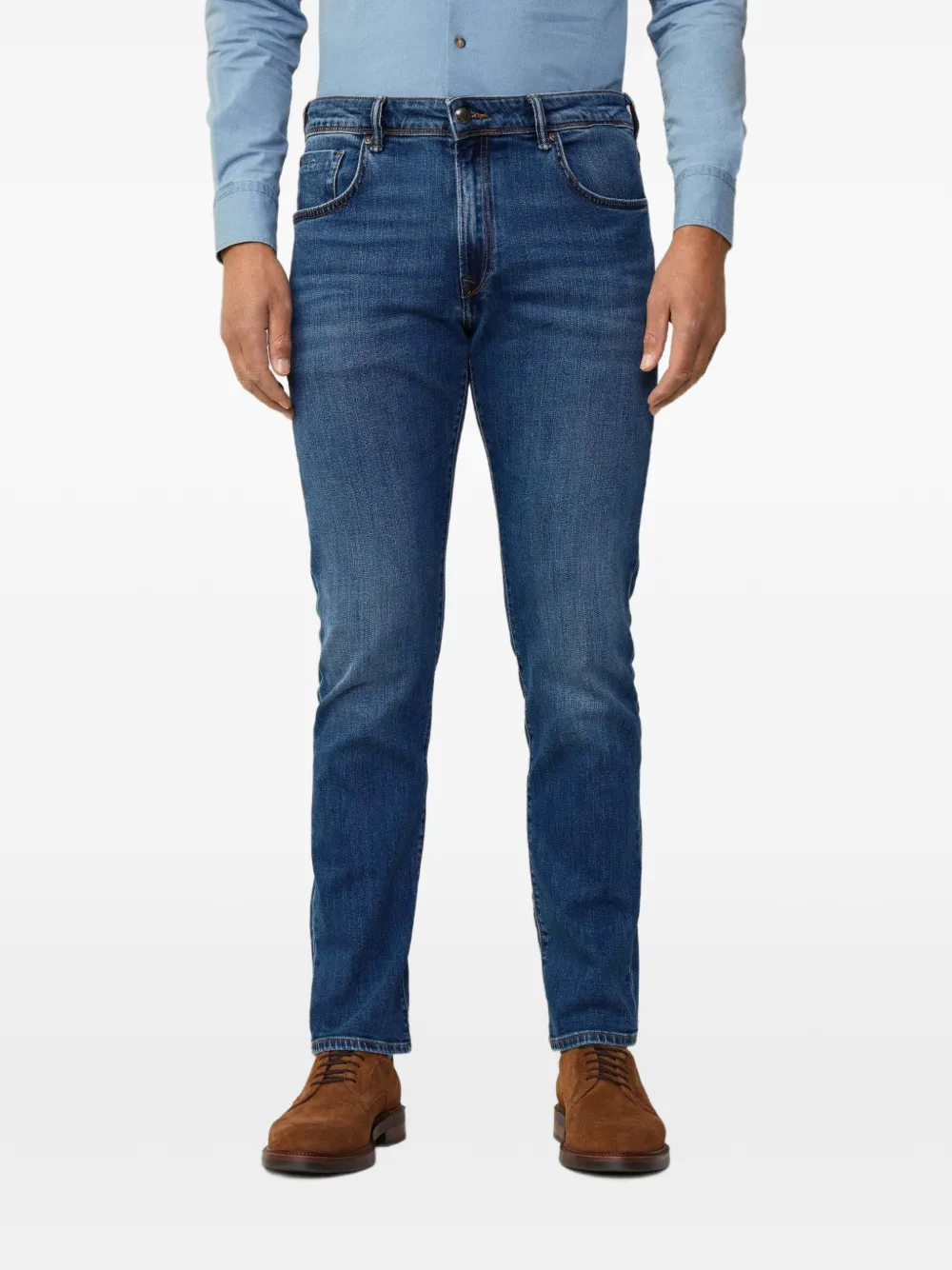  Hackett Vaqueros Rectos - Azul 