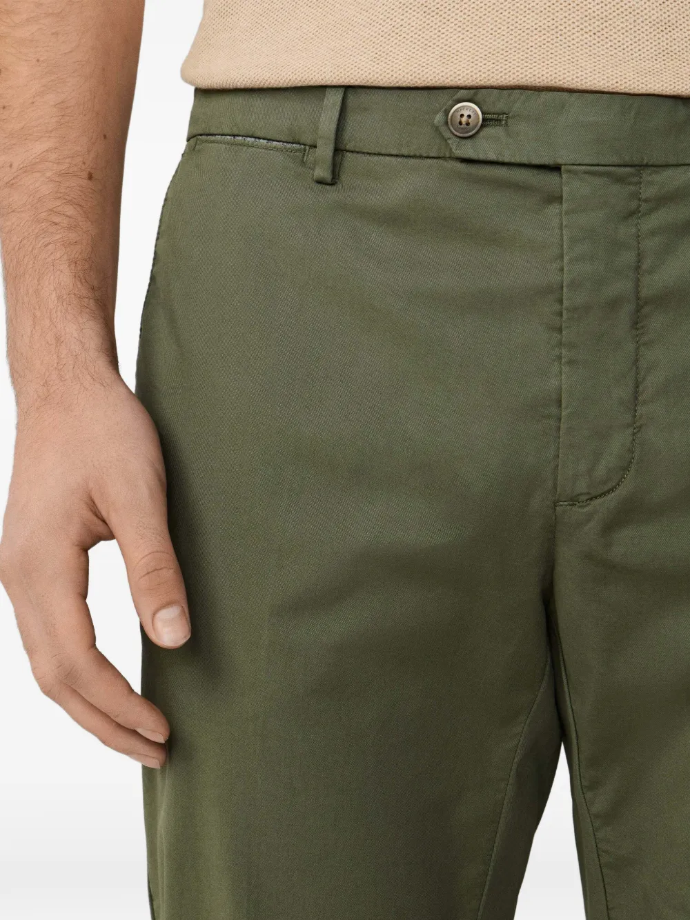 Hackett London Kensington slim-fit chino Groen