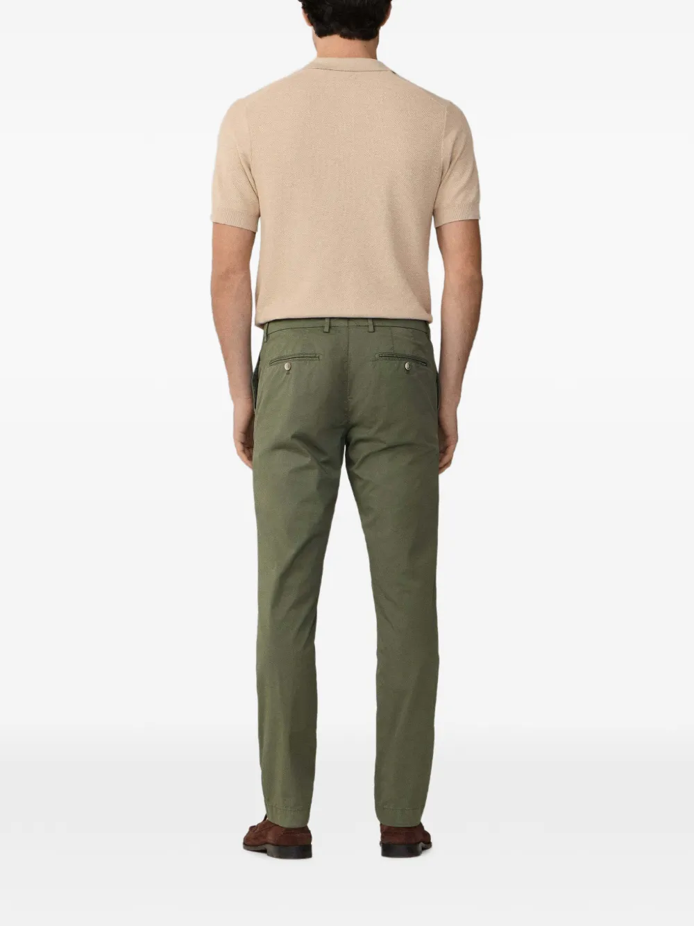 Hackett London Kensington slim-fit chino Groen