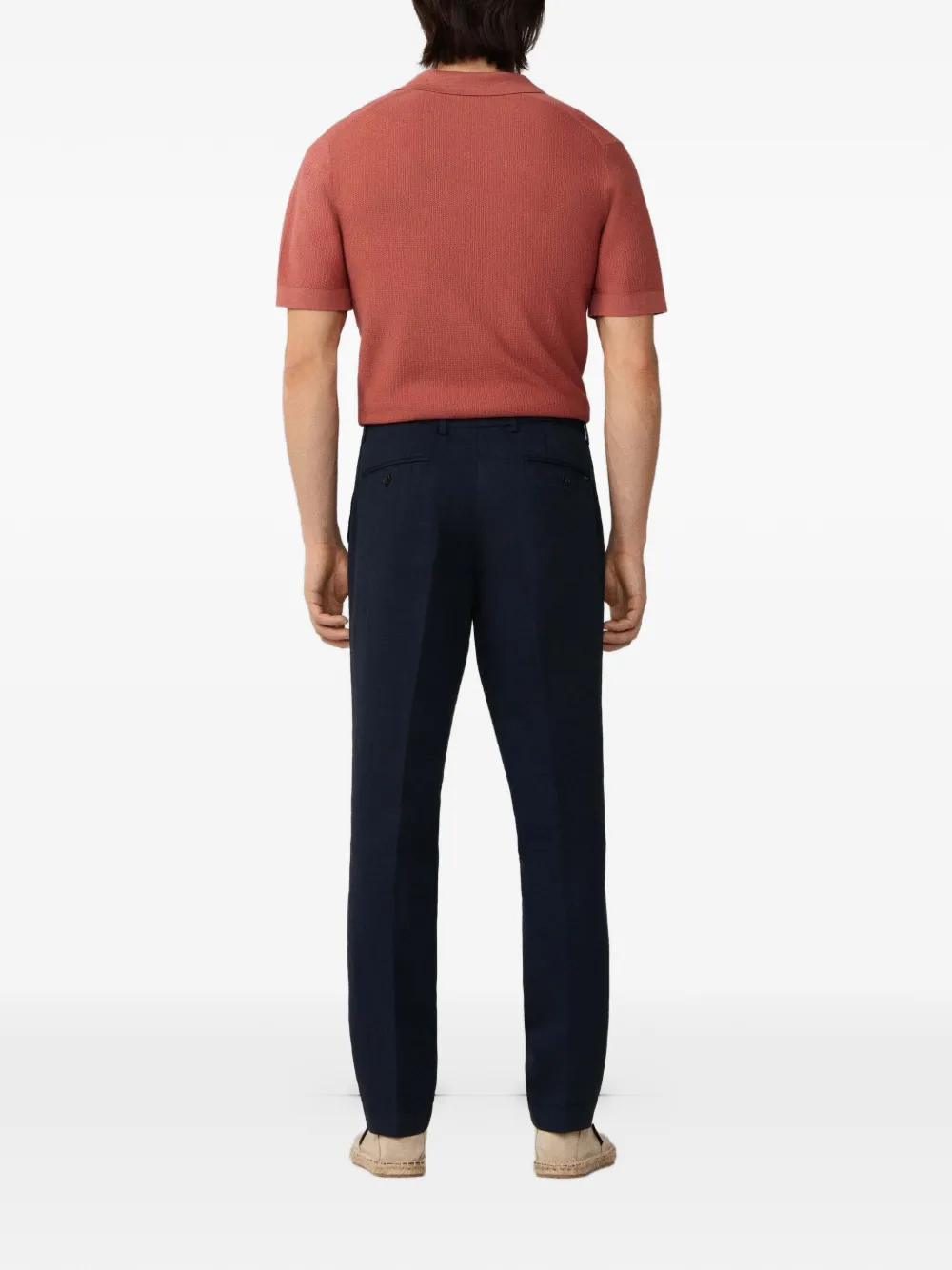 Hackett London Kensington slim-fit chino Blauw
