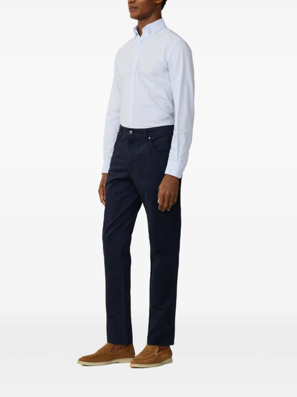 Hackett London Trinity straight broek Blauw