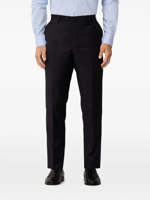 Hackett London Woven in England wool trousers