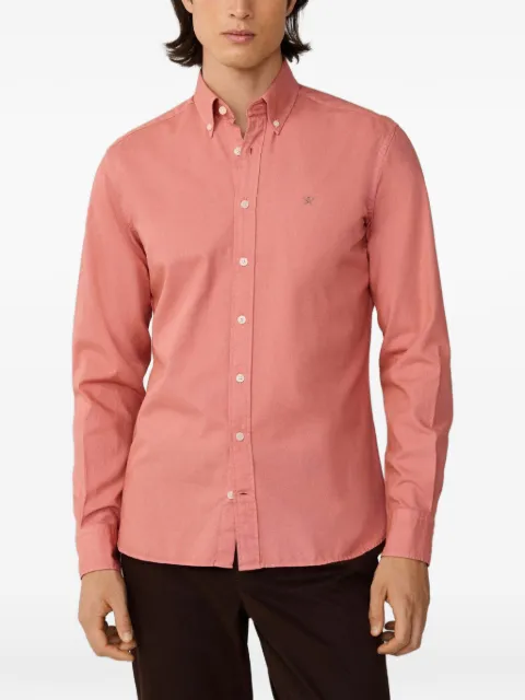 Hackett London garment-dyed Oxford shirt