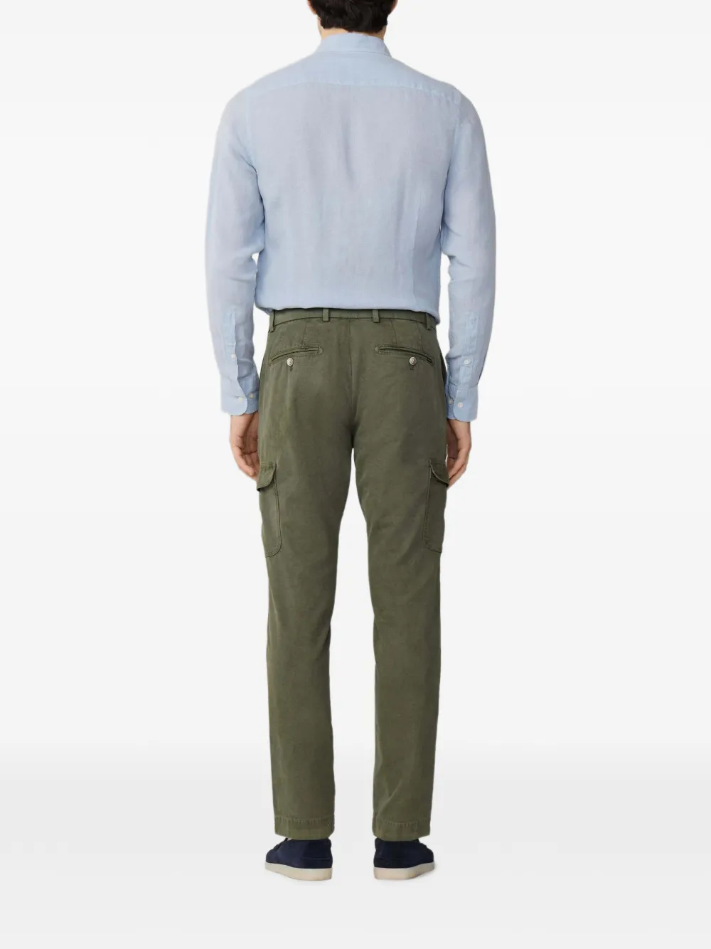 Hackett Devon Kensington Cargo Pants In Green