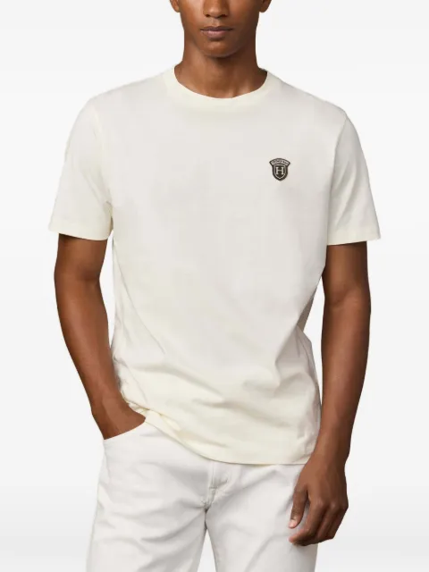 Hackett London crew-neck badge T-shirt