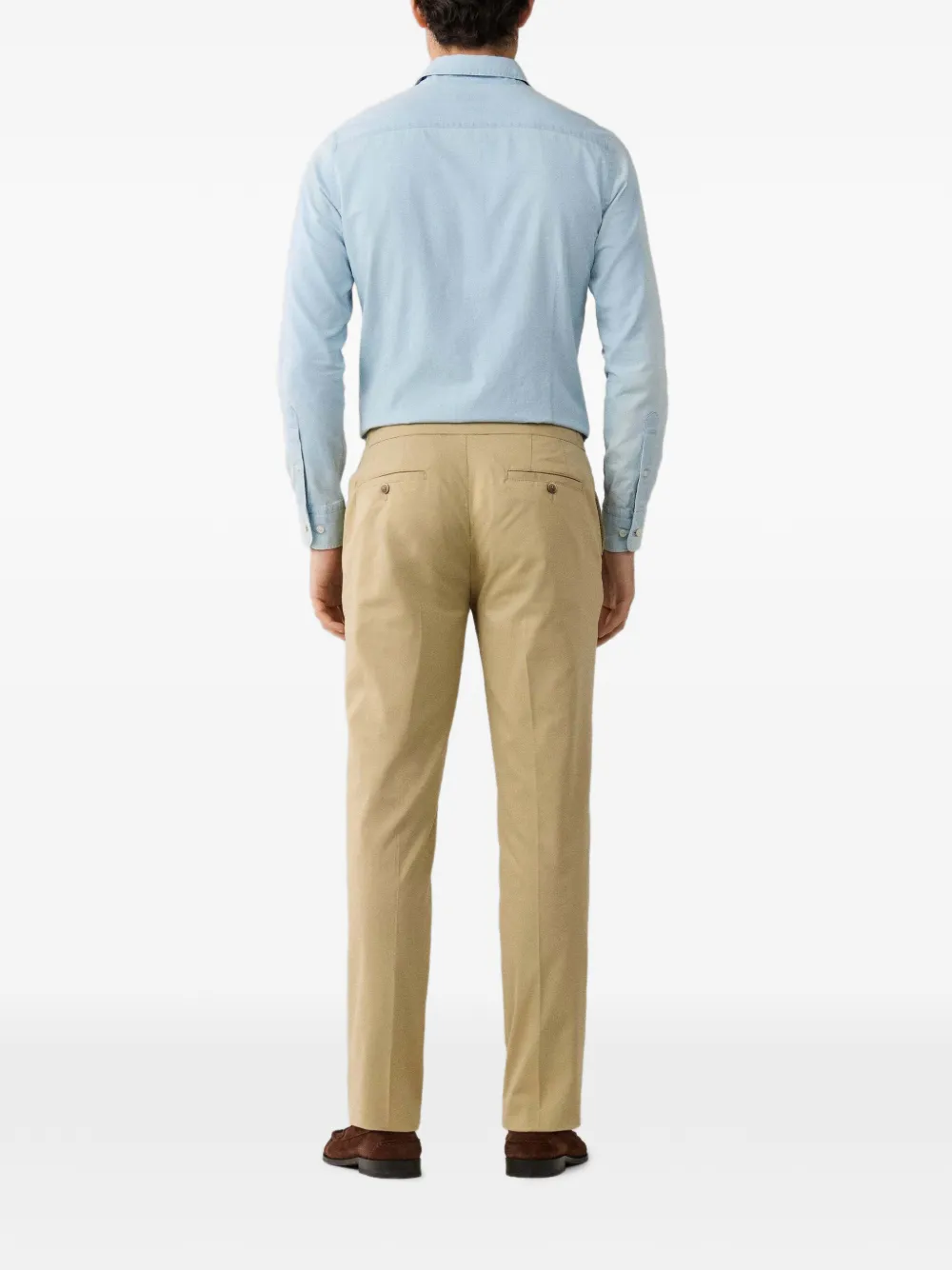 Hackett London Chino met elastische taille Beige