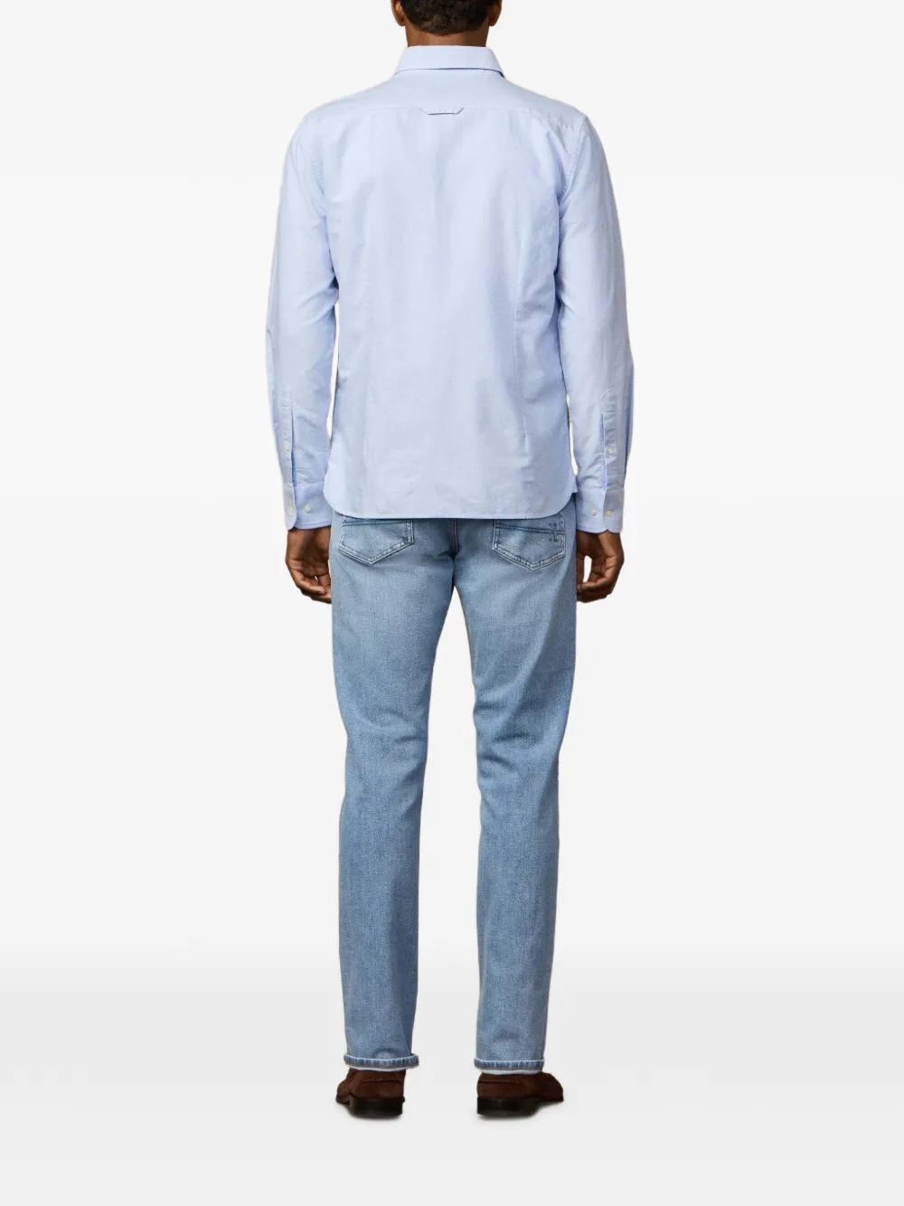 Hackett London Heritage Oxford overhemd Blauw