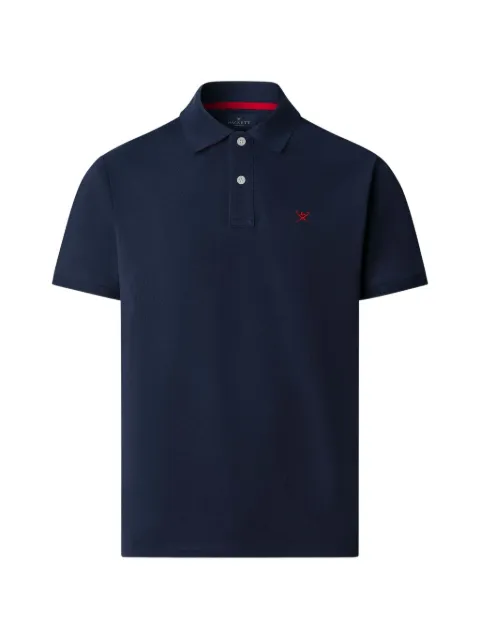 Hackett London logo-embroidered polo shirt
