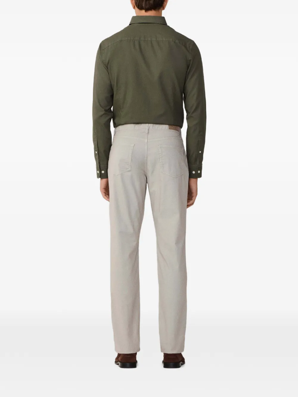 Hackett London Broek Grijs
