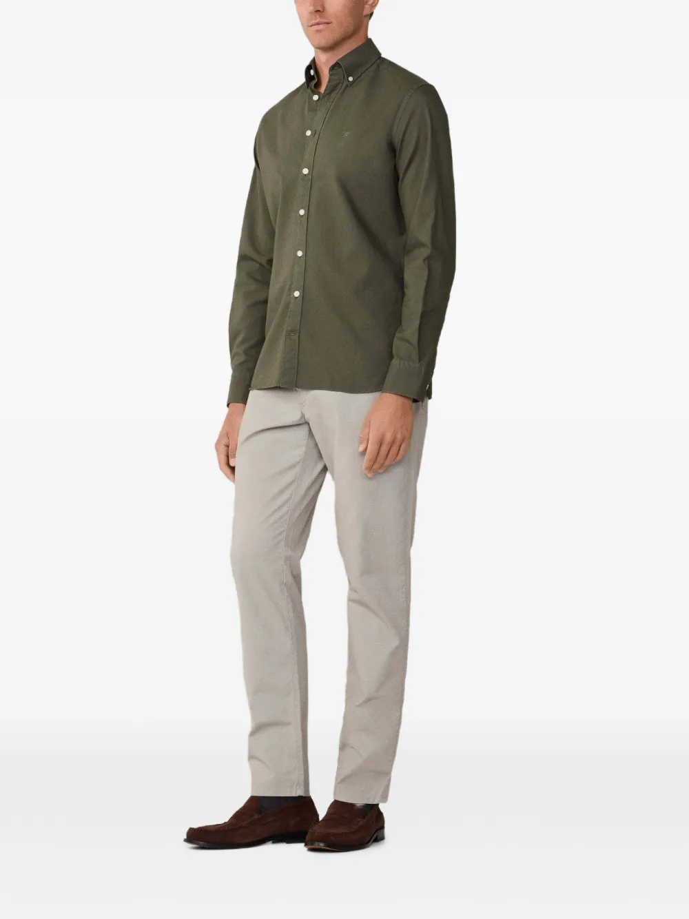 Hackett London Broek Grijs