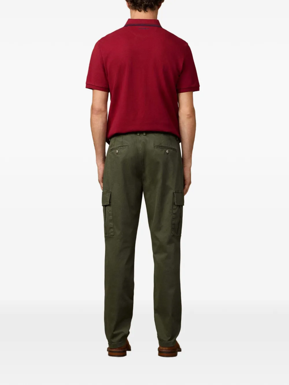 Hackett London Twill cargo broek Groen