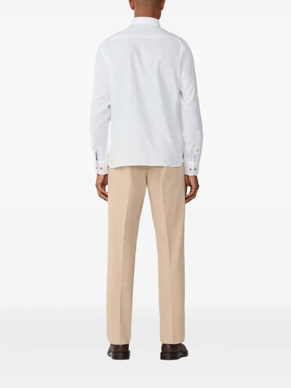 Hackett Hampstead Buttoned Shirt In White